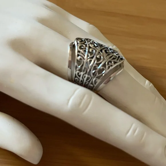 925 Sterling Silver Ring Size 7 - Picture 7 of 9